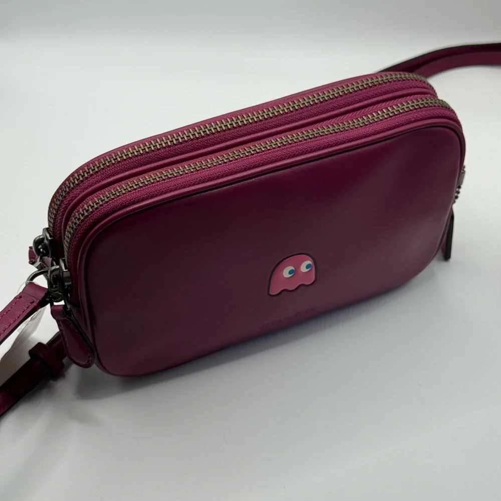 Coach Novelty Crossbody Pac Man NWT π Rare π Womans - Picture 2 of 12